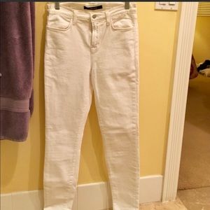 J brand Maria white jeans